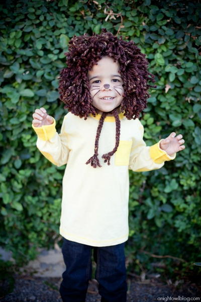little lion man easy halloween costume