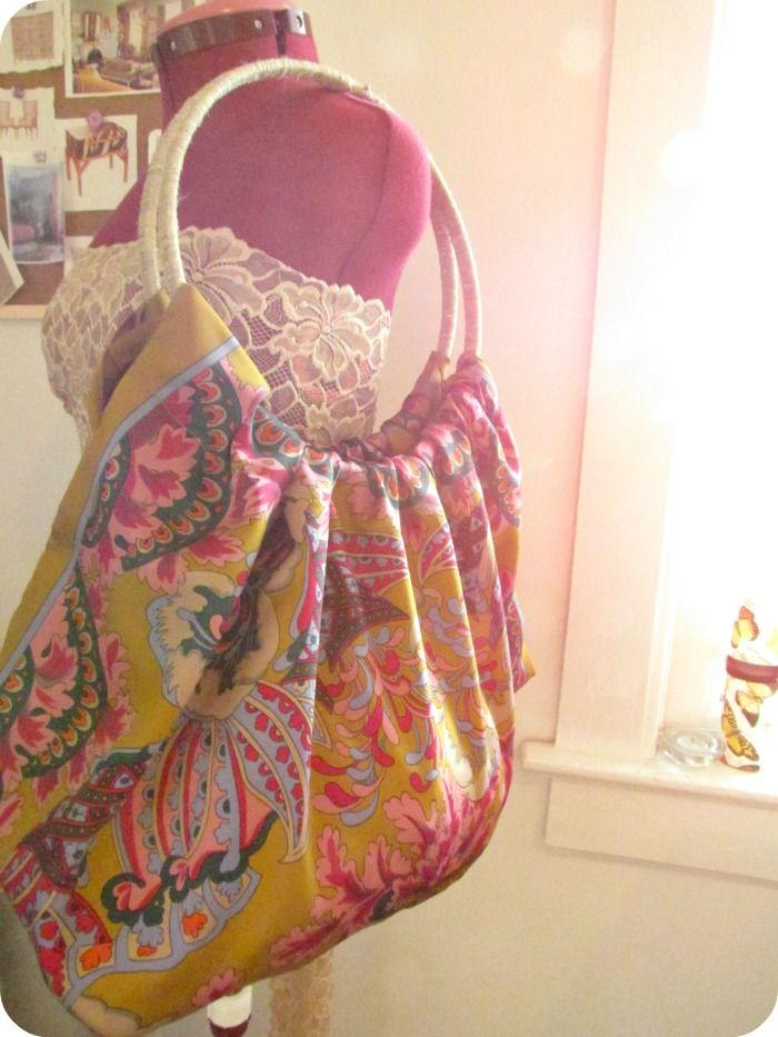 Vintage embroidery hoop purse  favecraftscom